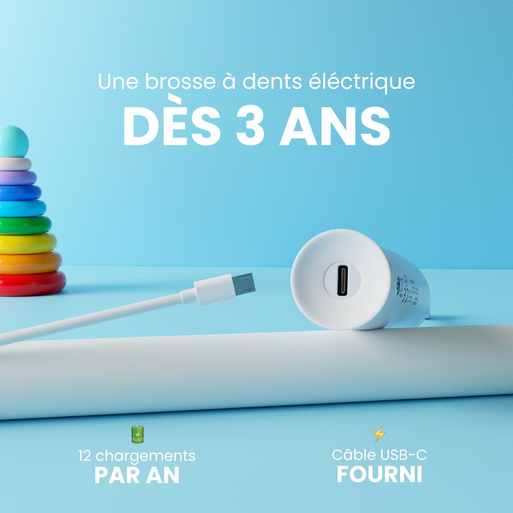 Brosse à dents électrique enfants NEOKIDS
