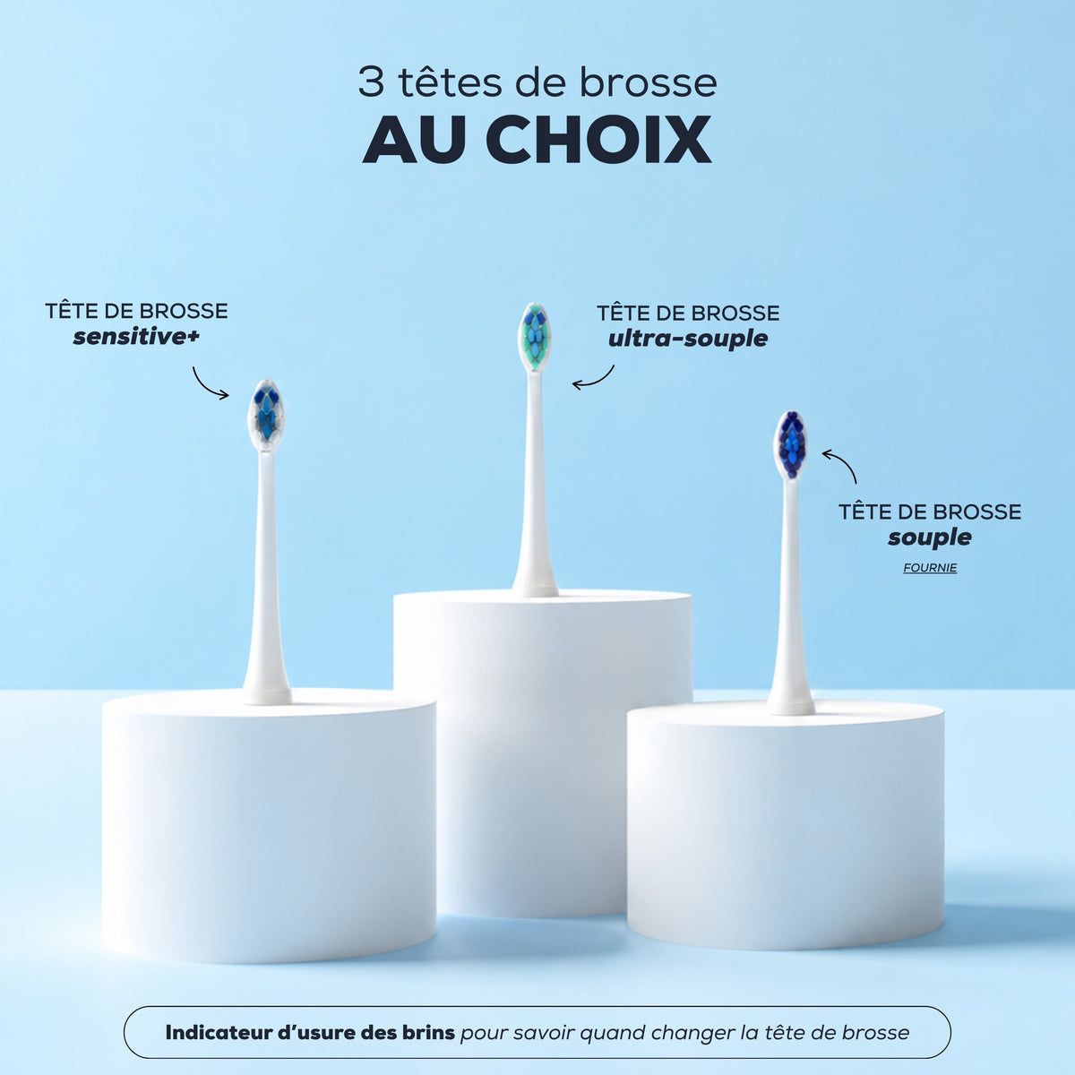 Brosse à dents électrique sonique NEOSONIC