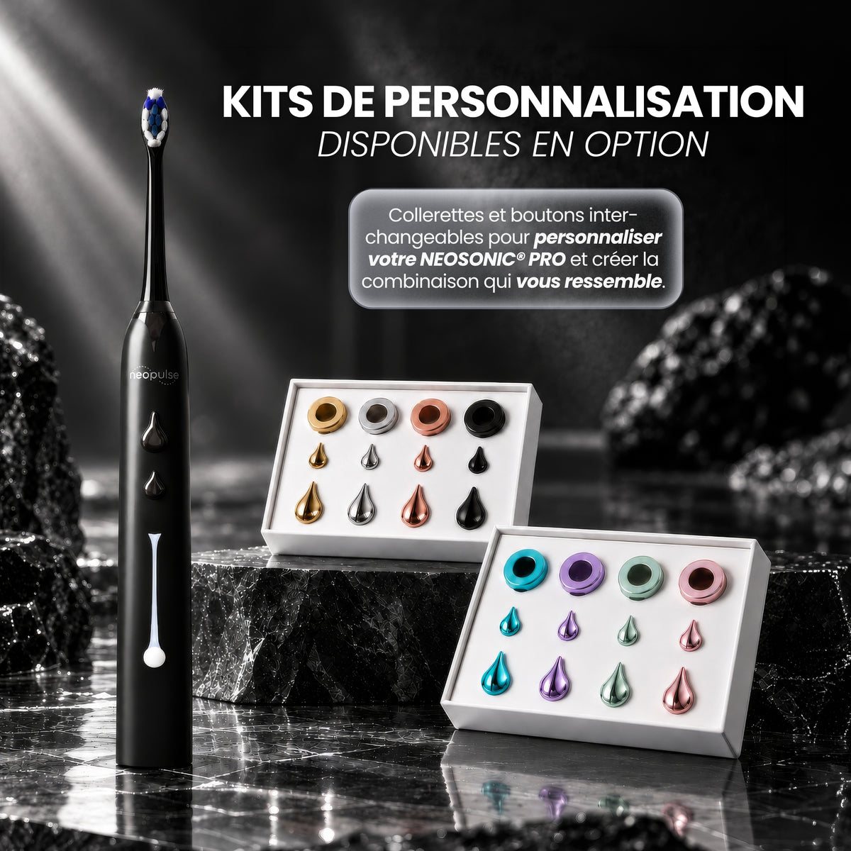 Brosse à dents électrique sonique NEOSONIC PRO
