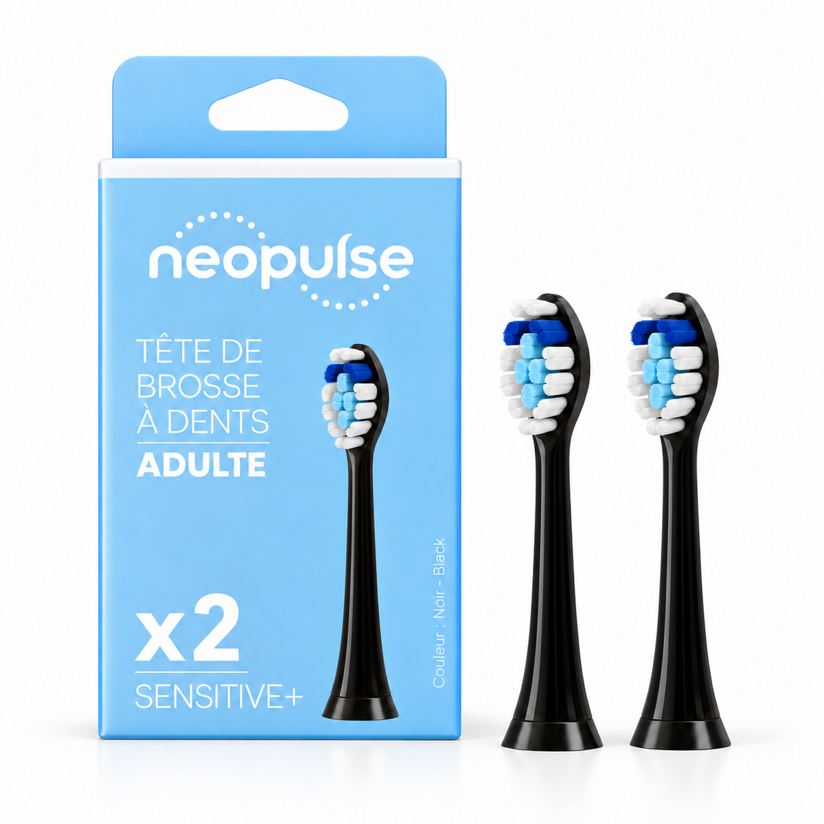 Pack de têtes de brosse à dents adulte