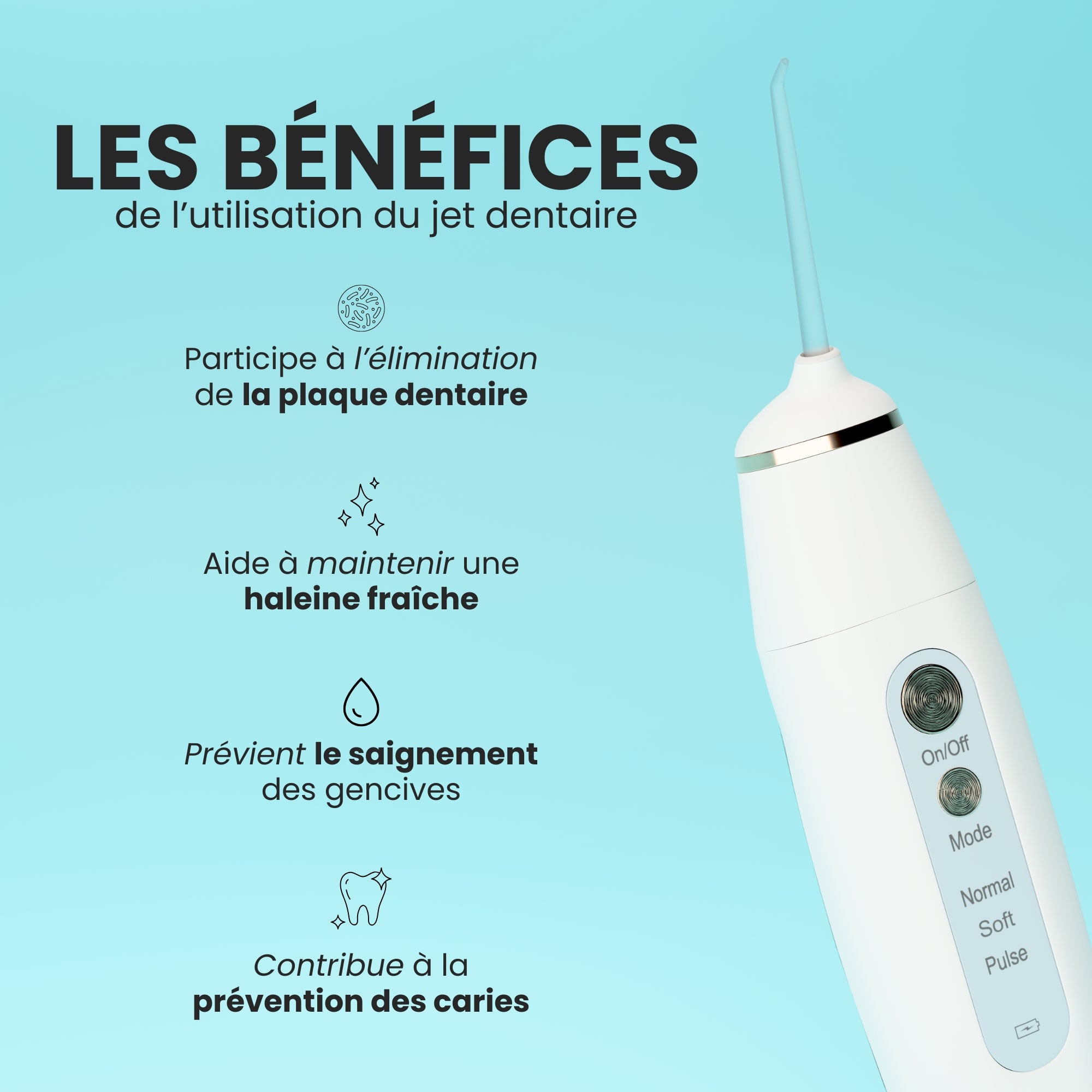 Jet dentaire ultra-compact MY FIRST